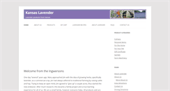 Desktop Screenshot of kansaslavender.com